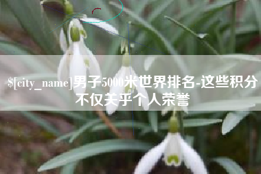 扬州男子5000米世界排名-这些积分不仅关乎个人荣誉