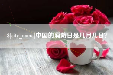 扬州中国的消防日是几月几日？