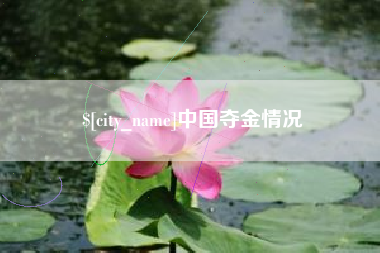 扬州中国夺金情况