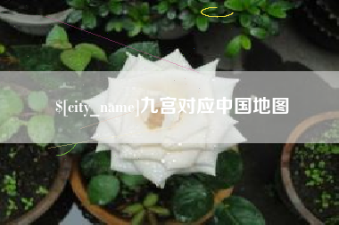 扬州九宫对应中国地图