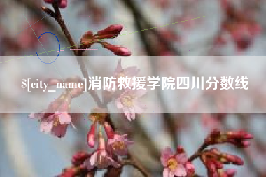 扬州消防救援学院四川分数线