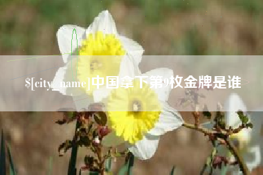 扬州中国拿下第9枚金牌是谁