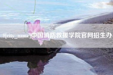 扬州中国消防救援学院官网招生办