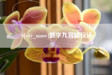 扬州数字九宫格玩法