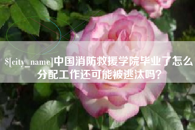 扬州中国消防救援学院毕业了怎么分配工作还可能被逃汰吗？