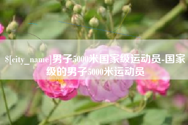 扬州男子5000米国家级运动员-国家级的男子5000米运动员