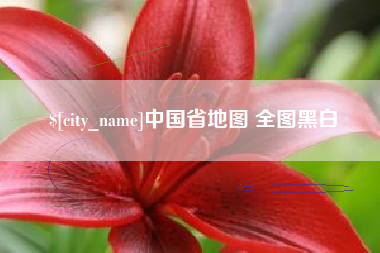 扬州中国省地图 全图黑白