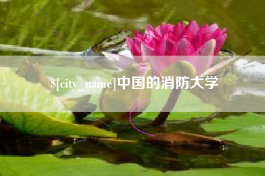 扬州中国的消防大学