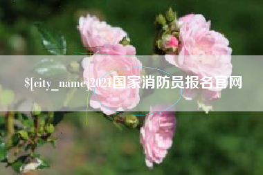 扬州2021国家消防员报名官网