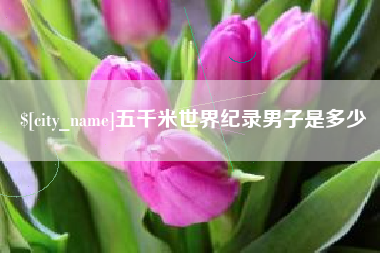 扬州五千米世界纪录男子是多少