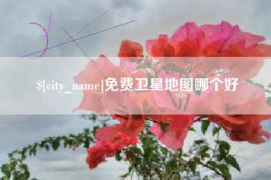 扬州免费卫星地图哪个好