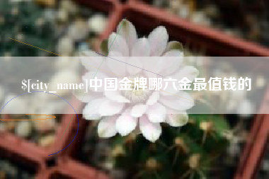 扬州中国金牌哪六金最值钱的