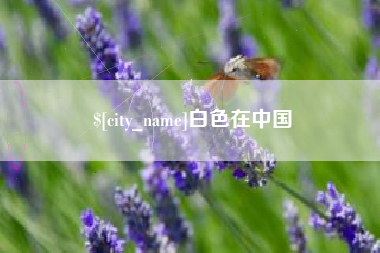 扬州白色在中国