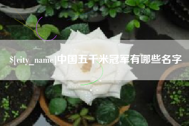 扬州中国五千米冠军有哪些名字